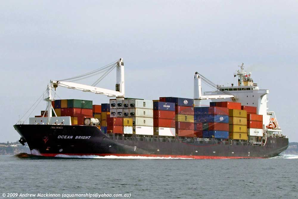 Ocean Bright, CMA CGM Parana 9335812 ID 6208